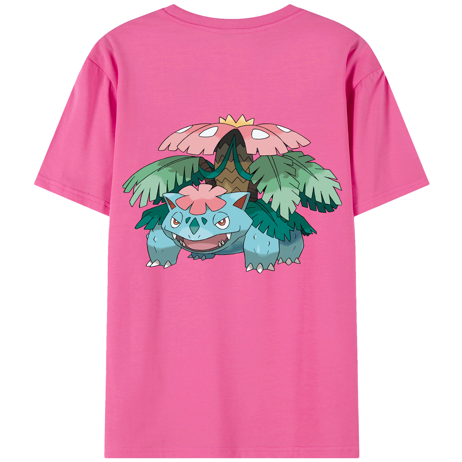 （画像用） ポケットモンスター Pokémon レディース半袖Tシャツ(バックプリント)